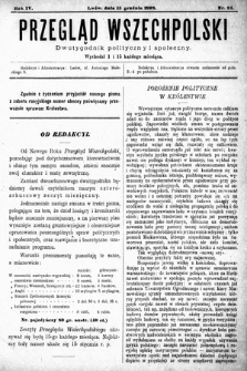 Przegląd Wszechpolski : dwutygodnik polityczny i społeczny. 1898, nr 24