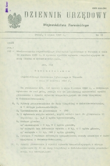 Dziennik Urzędowy Województwa Toruńskiego. 1991, nr 23 (5 lipca)