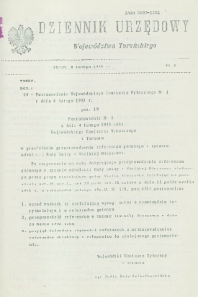 Dziennik Urzędowy Województwa Toruńskiego. 1993, nr 2 (8 lutego)