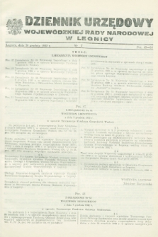 Dziennik Urzędowy Wojewódzkiej Rady Narodowej w Legnicy. 1982, nr 7 (30 grudnia)