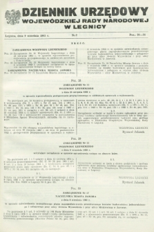 Dziennik Urzędowy Wojewódzkiej Rady Narodowej w Legnicy. 1983, nr 7 (9 września)