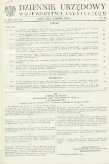 Dziennik Urzędowy Województwa Legnickiego. 1985, nr 12 (18 grudnia)
