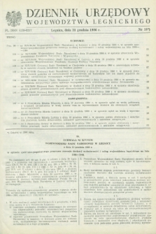 Dziennik Urzędowy Województwa Legnickiego. 1986, nr 10 (31 grudnia)