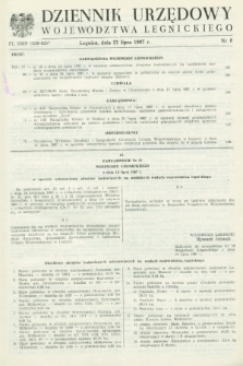 Dziennik Urzędowy Województwa Legnickiego. 1987, nr 8 (27 lipca)