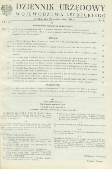 Dziennik Urzędowy Województwa Legnickiego. 1989, nr 14 (23 października)