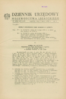 Dziennik Urzędowy Województwa Legnickiego. 1990, nr 6 (1 marca)