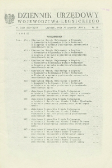 Dziennik Urzędowy Województwa Legnickiego. 1990, nr 28 (30 grudnia)