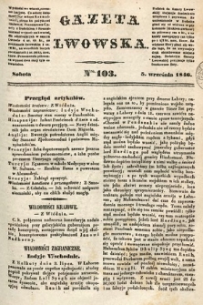 Gazeta Lwowska. 1846, nr 103