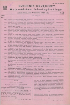Dziennik Urzędowy Województwa Jeleniogórskiego. 1989, nr 8 (29 maja)