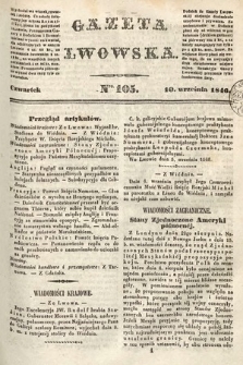 Gazeta Lwowska. 1846, nr 105