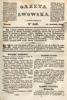 Gazeta Lwowska. 1846, nr 107
