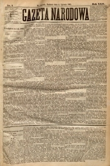 Gazeta Narodowa. 1885, nr 3