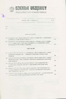 Dziennik Urzędowy Województwa Wałbrzyskiego. 1992, nr 20 (20 listopada)