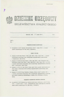 Dziennik Urzędowy Województwa Wałbrzyskiego. 1993, nr 2 (15 lutego)