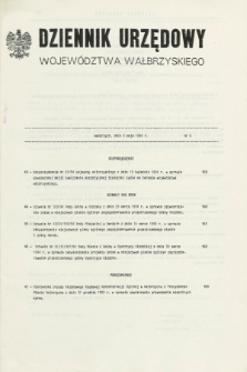 Dziennik Urzędowy Województwa Wałbrzyskiego. 1994, nr 6 (9 maja)