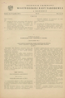 Dziennik Urzędowy Wojewódzkiej Rady Narodowej w Radomiu. 1975, nr 3 (23 grudnia)