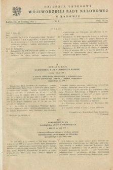 Dziennik Urzędowy Wojewódzkiej Rady Narodowej w Radomiu. 1978, nr 9 (28 września)