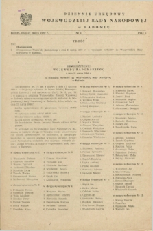 Dziennik Urzędowy Wojewódzkiej Rady Narodowej w Radomiu. 1980, nr 2 (24 marca)