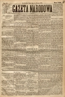 Gazeta Narodowa. 1885, nr 24