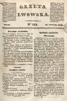 Gazeta Lwowska. 1846, nr 112