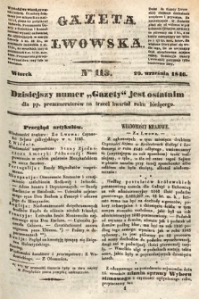 Gazeta Lwowska. 1846, nr 113