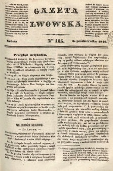 Gazeta Lwowska. 1846, nr 115