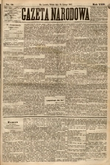 Gazeta Narodowa. 1885, nr 48