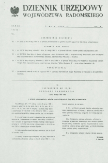 Dziennik Urzędowy Województwa Radomskiego. 1992, nr 9 (5 maja)