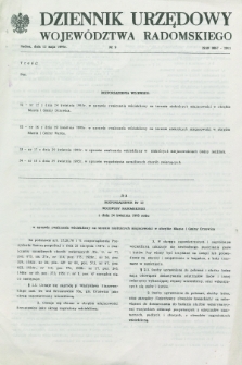 Dziennik Urzędowy Województwa Radomskiego. 1995, nr 9 (12 maja)