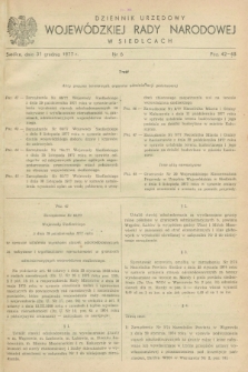 Dziennik Urzędowy Wojewódzkiej Rady Narodowej w Siedlcach. 1977, nr 6 (31 grudnia)