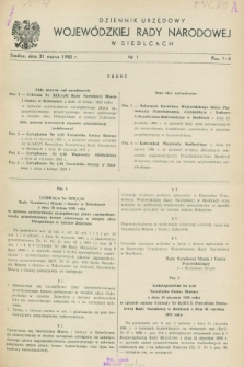Dziennik Urzędowy Wojewódzkiej Rady Narodowej w Siedlcach. 1983, nr 1 (31 marca)