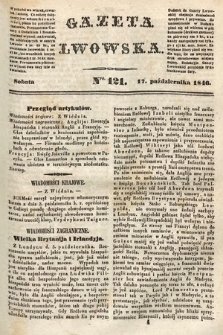 Gazeta Lwowska. 1846, nr 121