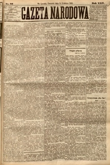 Gazeta Narodowa. 1885, nr 80