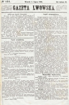 Gazeta Lwowska. 1866, nr 151