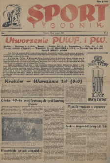 Sport : tygodnik. 1945, nr 4