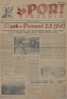 Sport : tygodnik. 1945, nr 6