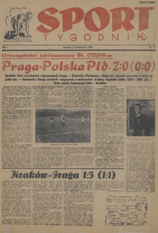 Sport : tygodnik. 1945, nr 11