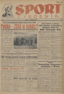 Sport : tygodnik. 1946, nr 20