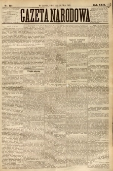 Gazeta Narodowa. 1885, nr 111