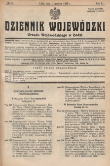 Dziennik Wojewódzki Urzędu Wojewódzkiego w Łodzi. 1928, nr 8