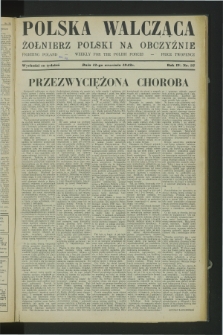 Polska Walcząca - Żołnierz Polski na Obczyźnie = Fighting Poland : weekly for the Polish Forces. R.4, nr 37 (12 września 1942)