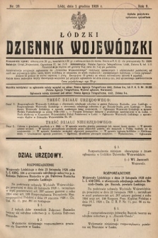 Łódzki Dziennik Wojewódzki. 1928, nr 20