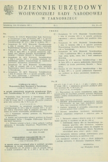 Dziennik Urzędowy Wojewódzkiej Rady Narodowej w Tarnobrzegu. 1975, nr 3 (30 września)