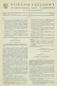 Dziennik Urzędowy Wojewódzkiej Rady Narodowej w Tarnobrzegu. 1975, nr 5 (31 grudnia)