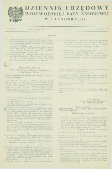 Dziennik Urzędowy Wojewódzkiej Rady Narodowej w Tarnobrzegu. 1979, nr 3 (1 sierpnia)