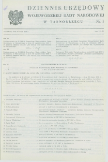 Dziennik Urzędowy Wojewódzkiej Rady Narodowej w Tarnobrzegu. 1984, nr 3 (10 maja)