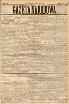 Gazeta Narodowa. 1885, nr 153
