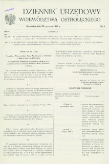 Dziennik Urzędowy Województwa Ostrołęckiego. 1984, nr 9 [i.e. 2?] (28 czerwca)