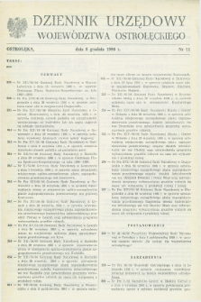 Dziennik Urzędowy Województwa Ostrołęckiego. 1986, nr 11 (8 grudnia)