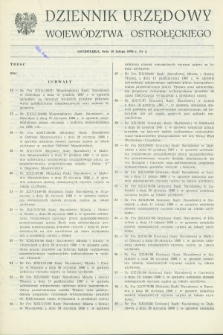 Dziennik Urzędowy Województwa Ostrołęckiego. 1988, nr 2 (18 lutego)